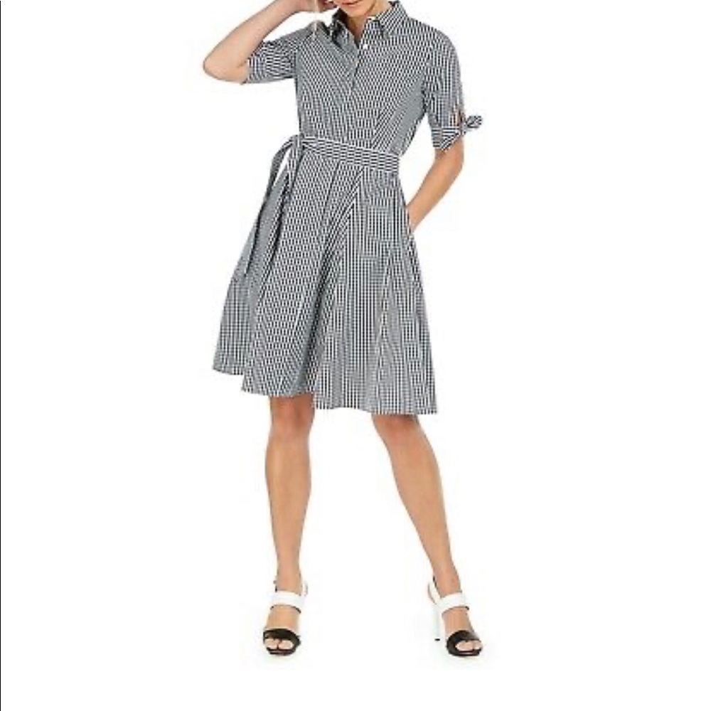 Calvin Klein Gingham Dress